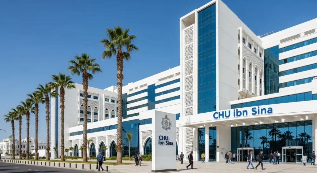 CHU Ibn Sina public hospital in Rabat - affordable nephrology care in Morocco