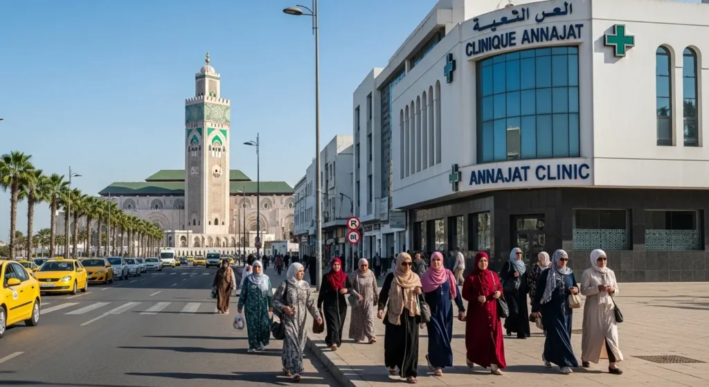 Medical clinics and pediatric care options in Casablanca Morocco