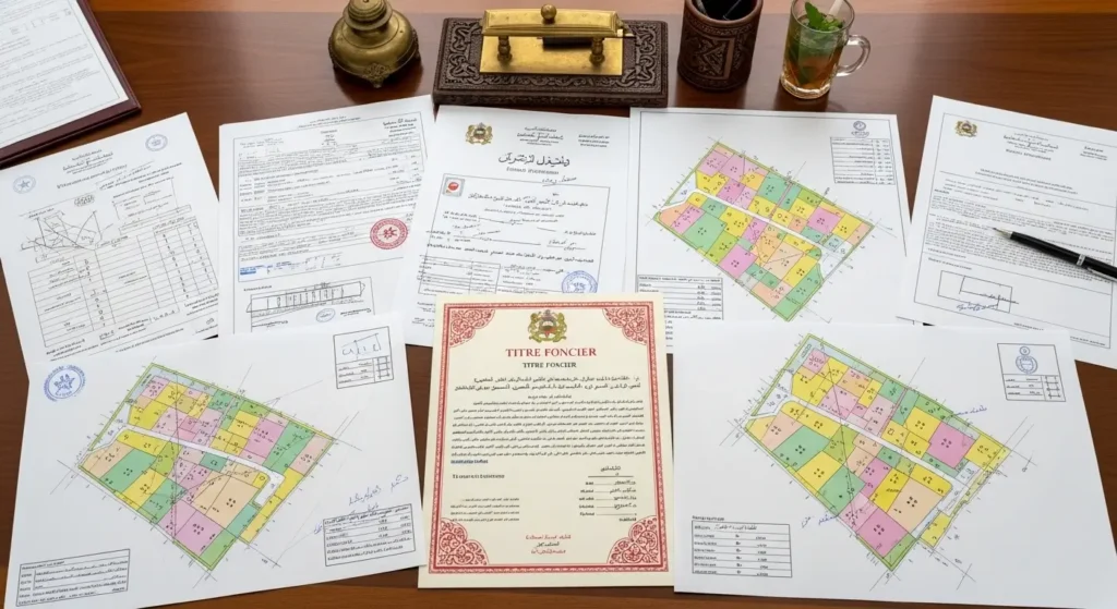 Moroccan property title documents and survey plans needed for accurate surveyor quotes