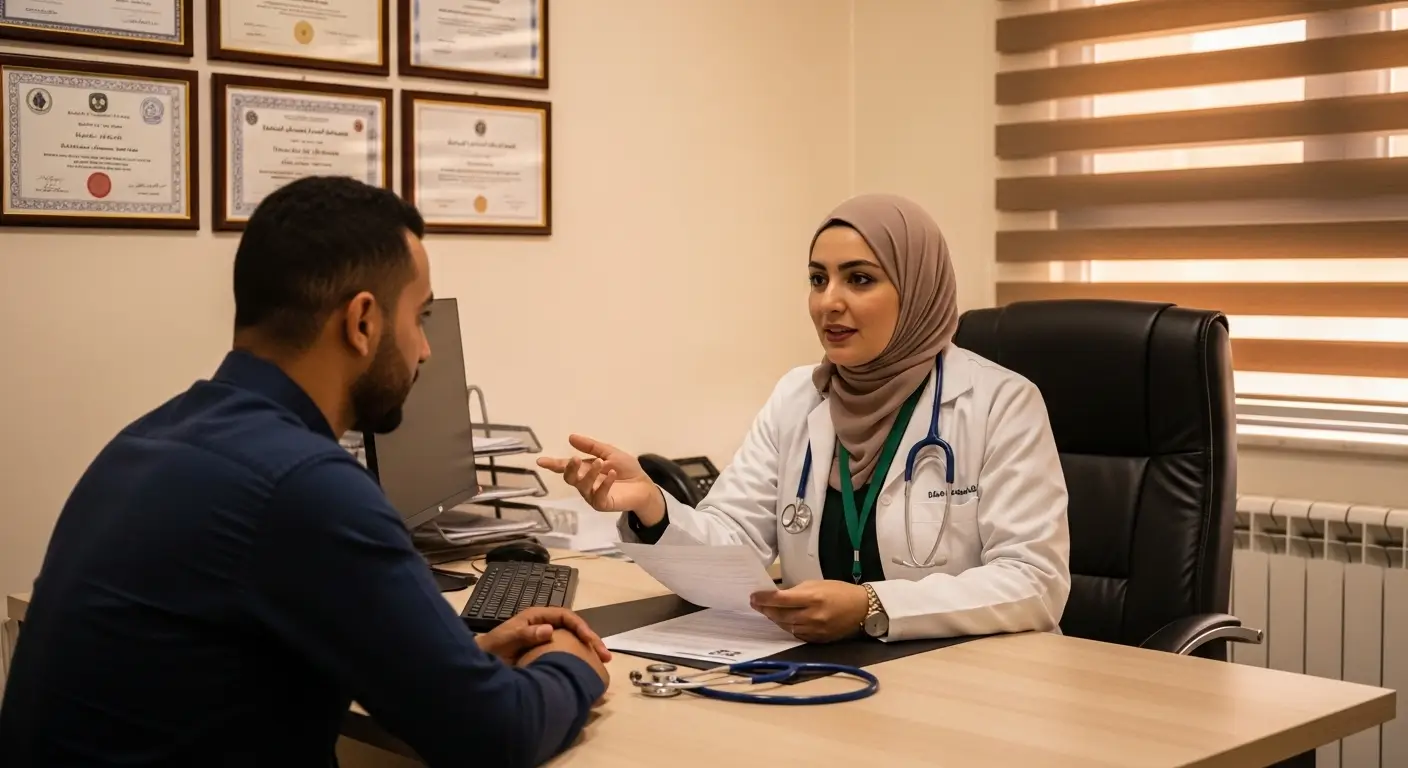 Nephrologist Price in Morocco - Nephrologist consultation in Morocco - doctor explaining treatment costs to patient