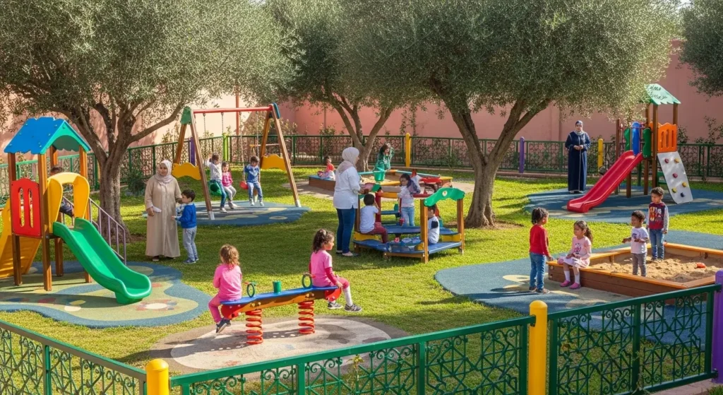 Quality nursery outdoor facilities in Morocco affecting pricing and value